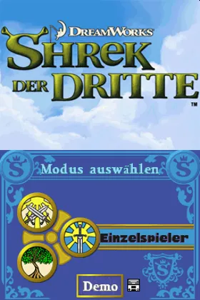 Shrek der Dritte (Germany) screen shot title